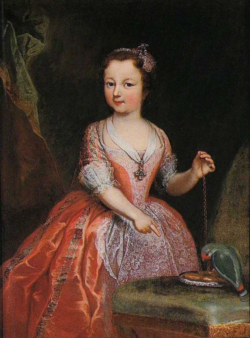 Clementi - Maria Luisa of Savoy as a child, Stupinigi.jpg