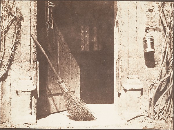 The Open Door, William Henry Fox Talbot (British, Dorset 1800–1877 Lacock), Salted paper print from paper negative public domain
