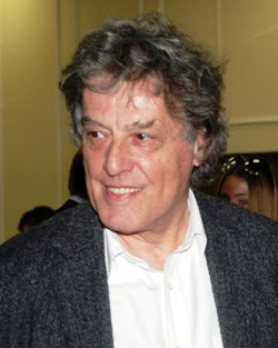 Stoppard at a reception in Russia in 2007