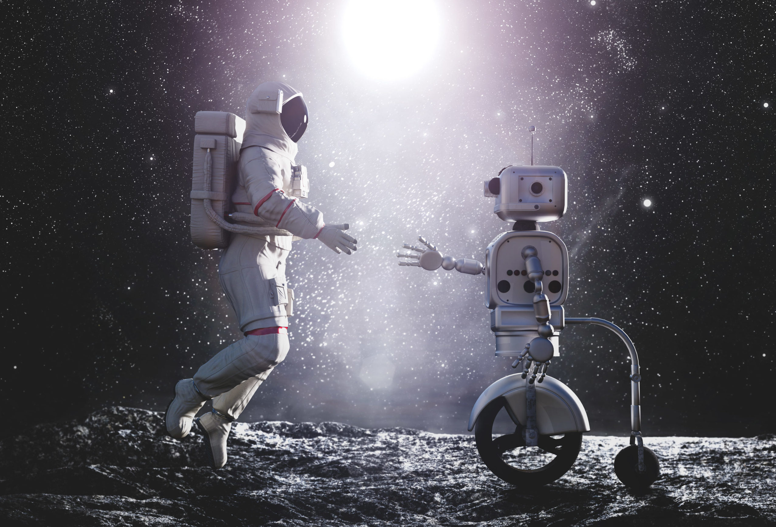 Should Robots, Instead of Humans, Go Into Space? 