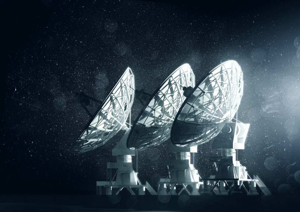 A Group Of Large Radio Telescopes