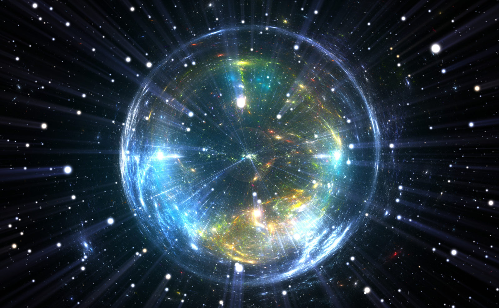 Spherical energetic quantum bubble