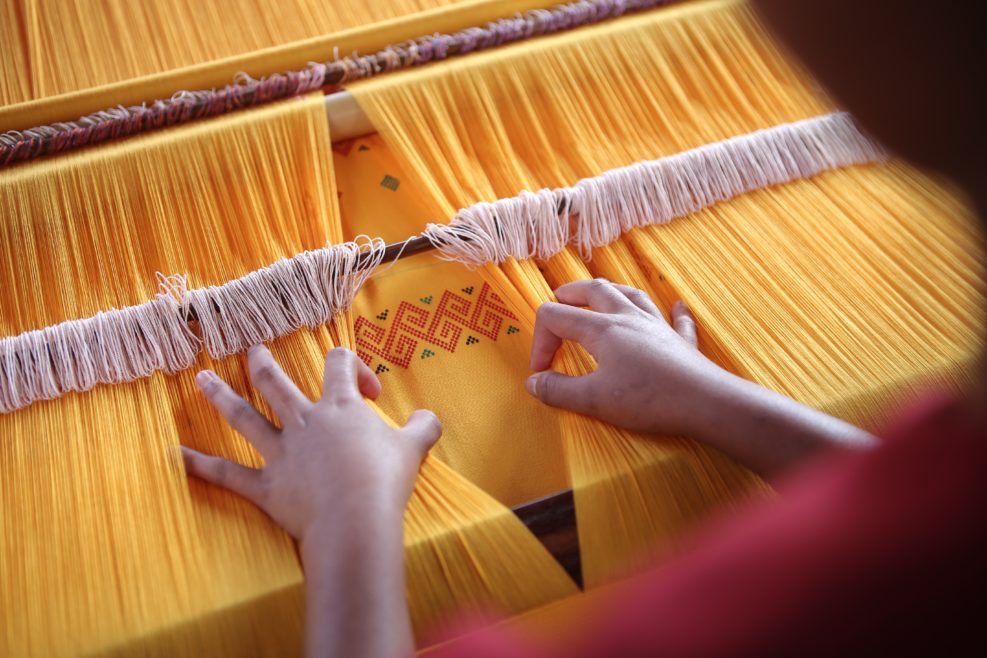 Toraja Indonesia Weaving