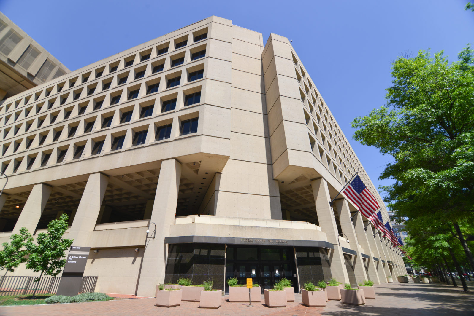 Washington DC - FBI Building on Pennsylvania Street