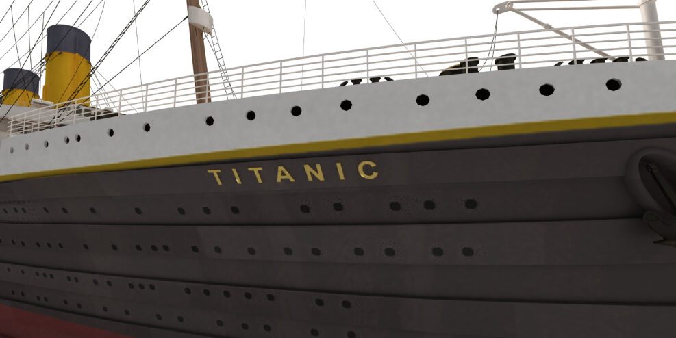 titanic name  view