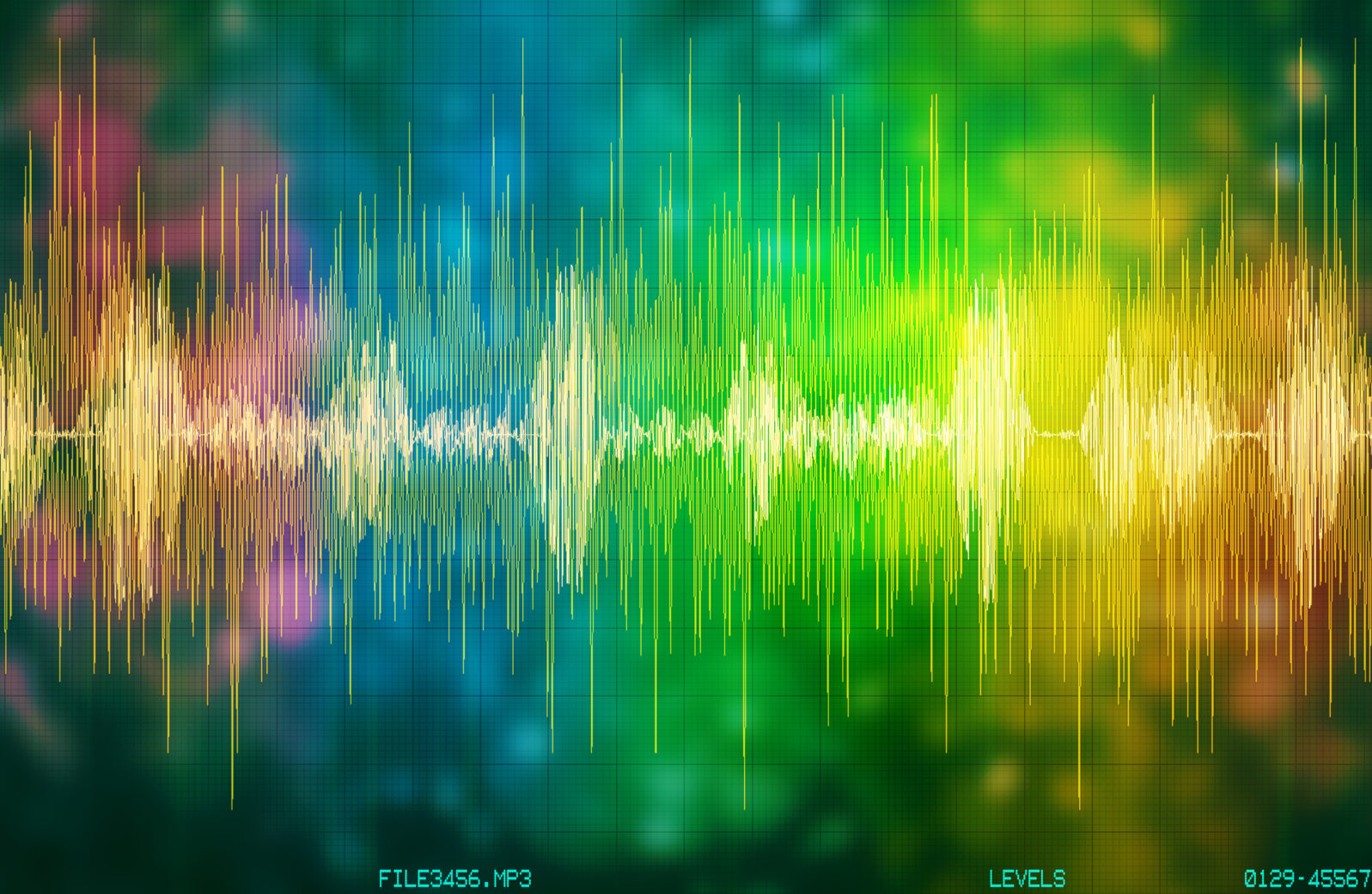 voice recognition waveform and spectrum