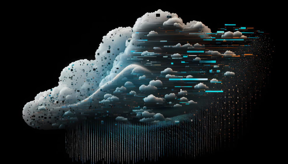 The Cloud, AI illustration, Chat GPT