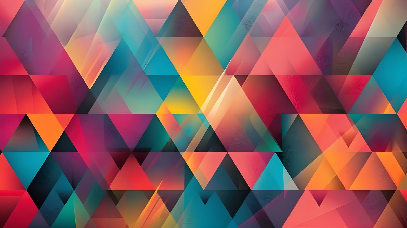 Abstract geometric background with triangles