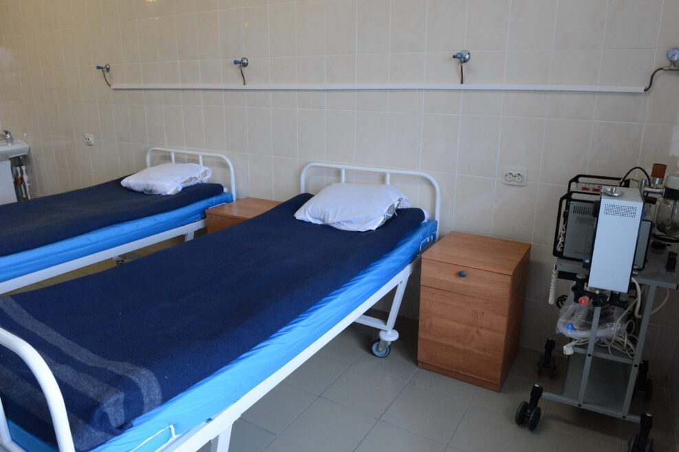 Intensive care unit in the prison hospital