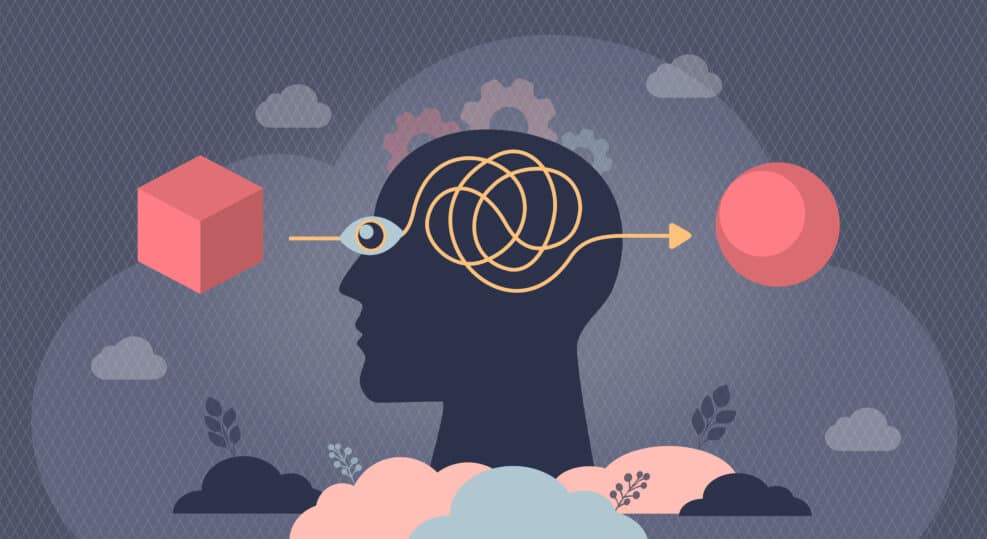 Cognitive Bias and Judgement Error - Conceptual Illustration