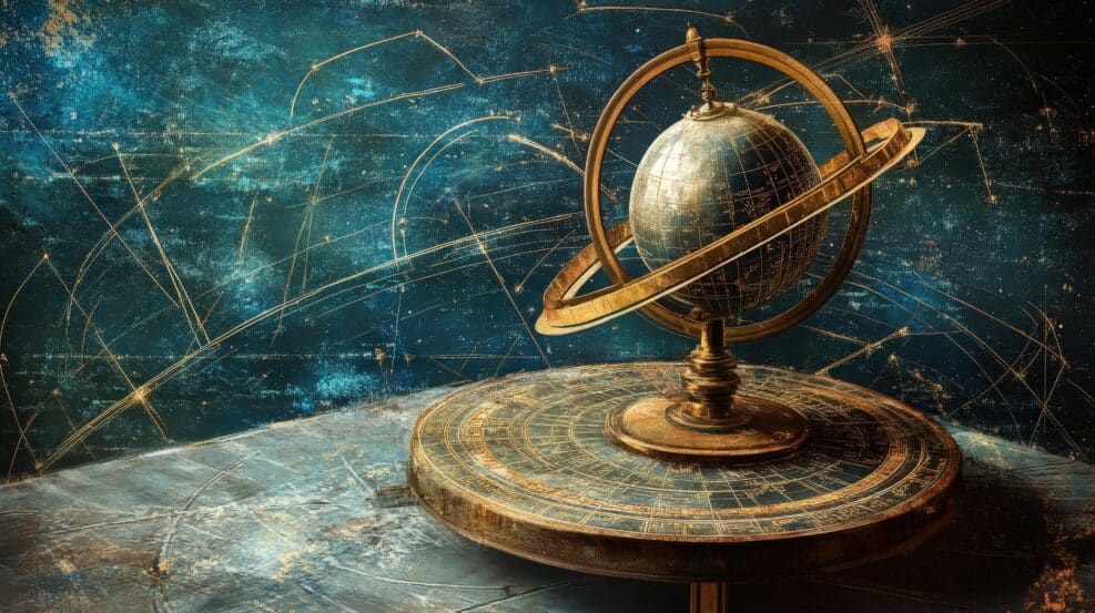 The mathematician Eudoxus of Cnidus was chosen by the gods to devise a method to measure the stars