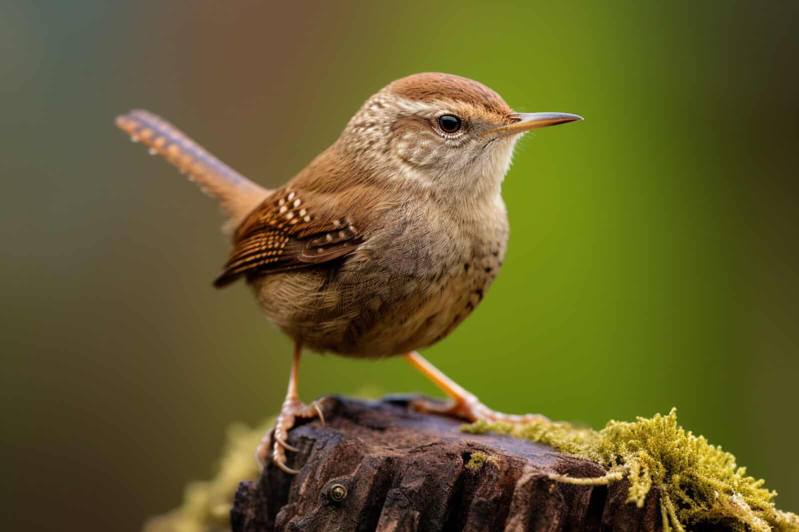 Wren Bird Closeup