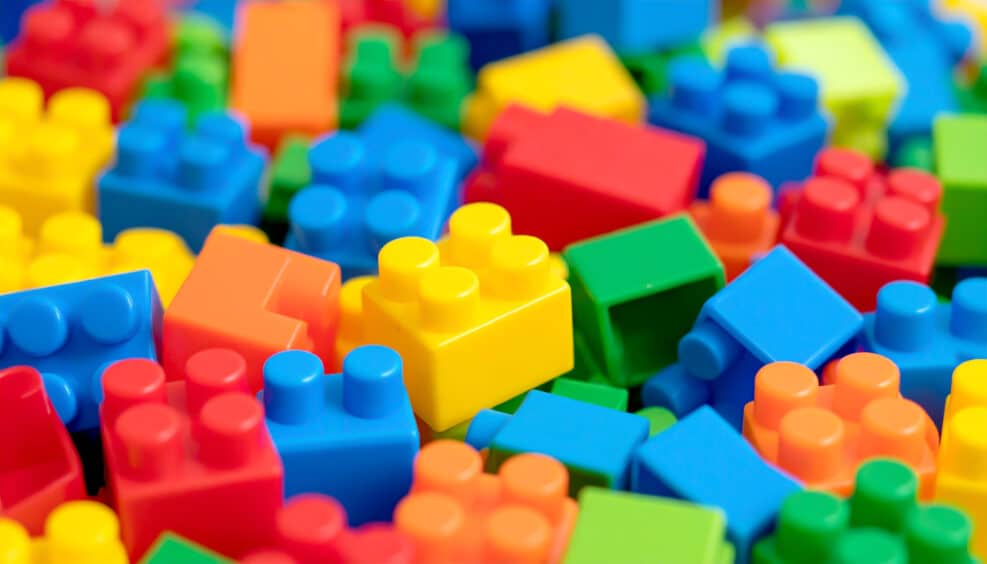 Legosteine, Hintergrund