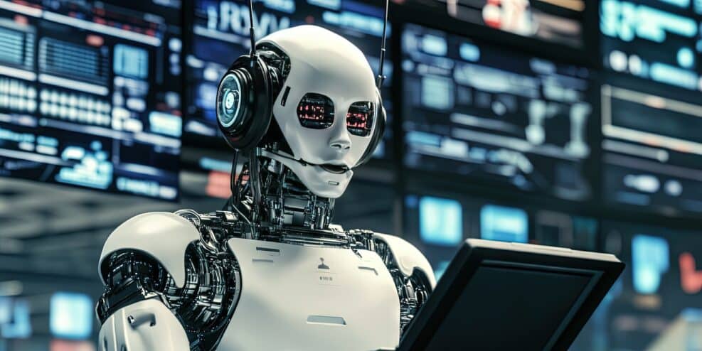robot news reporter