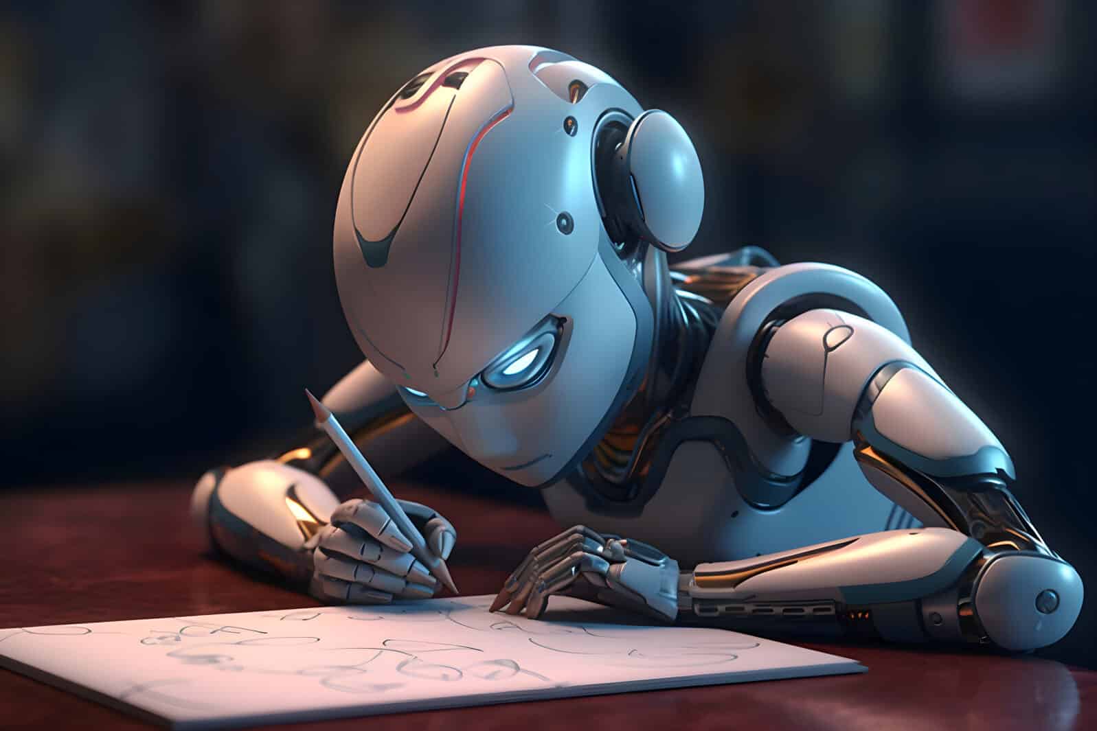 Chat GPT Artificial Intelligence copy writing bot by Open AI. Robot for student homework, education.