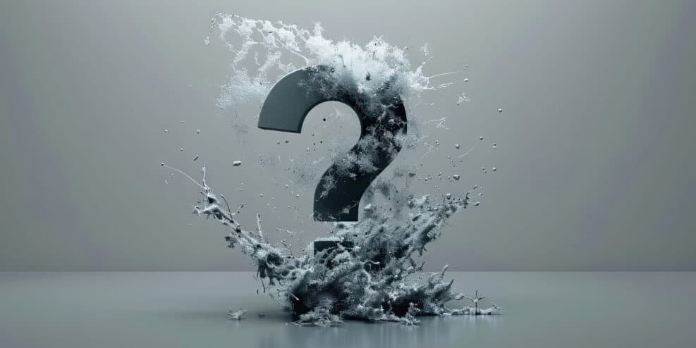 Skepticism (Gray): A question mark shape, symbolizing doubt or disbelief