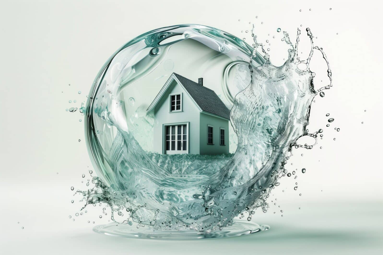 Housing bubble bursting