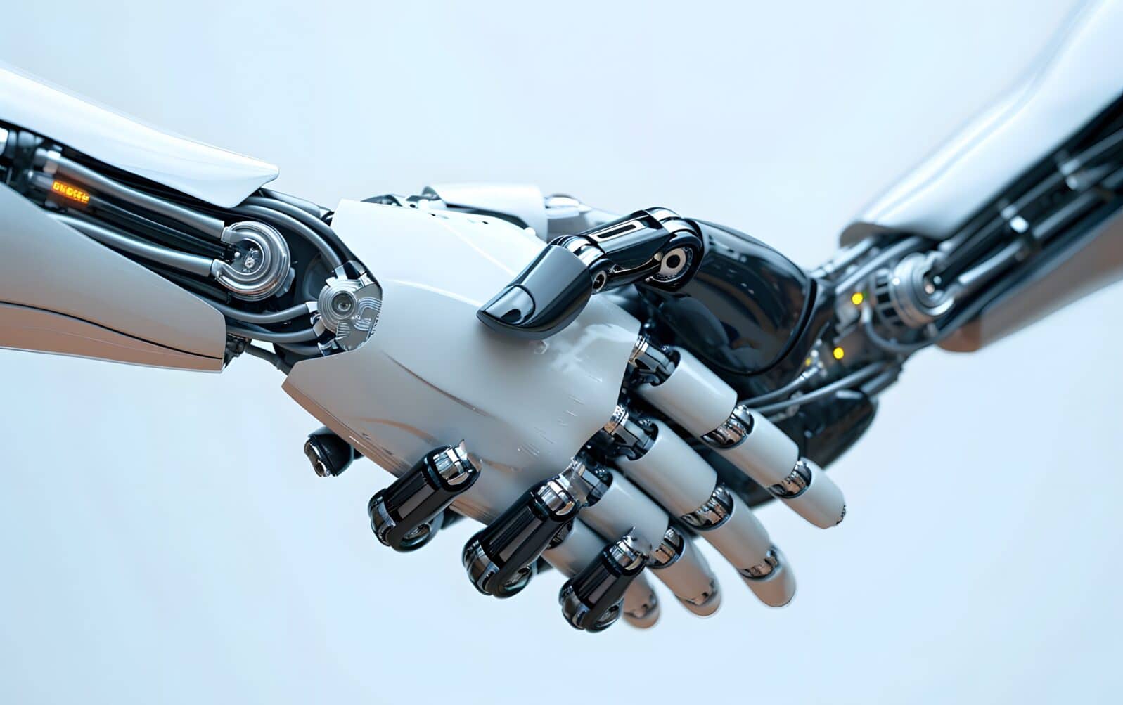 handshake between two robots