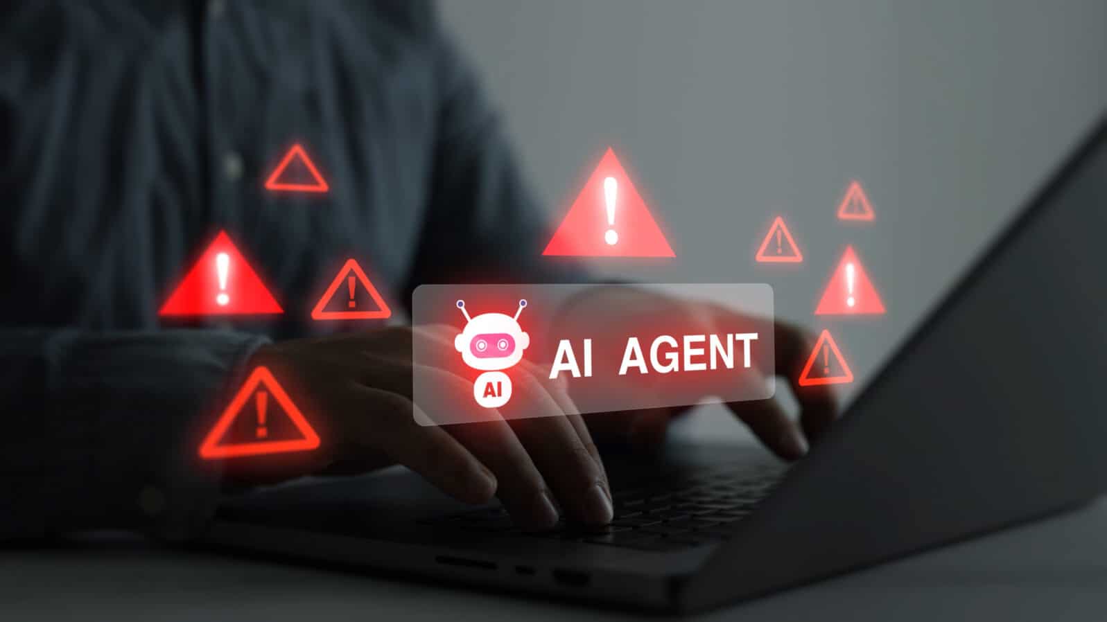 Secure AI agent monitoring digital systems, detecting cyber threats and protecting sensitive data. Artificial intelligence assistant provides security alerts, privacy control and business protection.